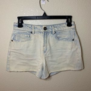 Forever 21 Bleached Denim Shorts